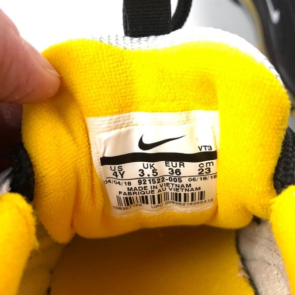 Nike Air Max 97 Casual Shoes GS 921522-005 Black - Picture 2 of 8